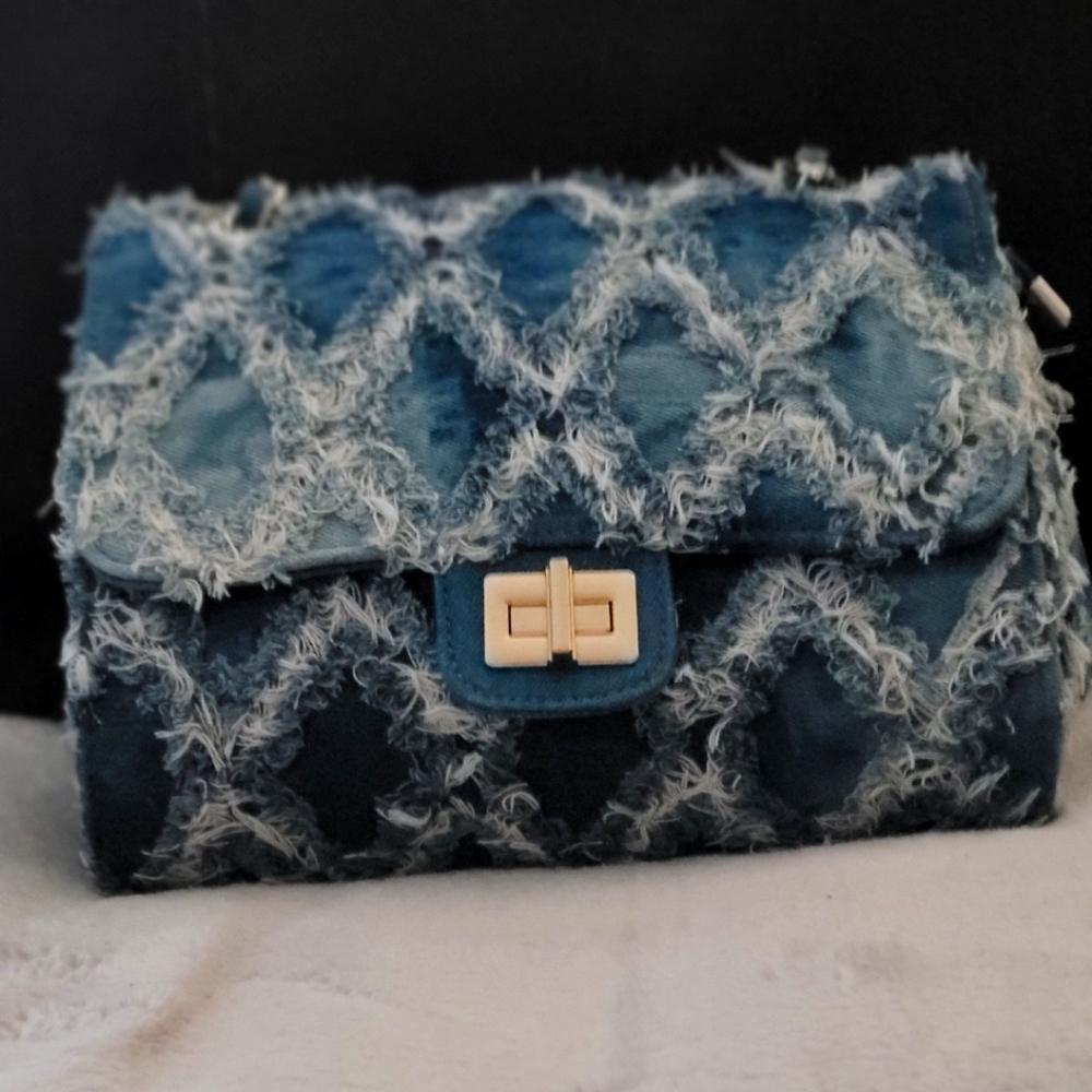 Boutique Denim shoulder bag